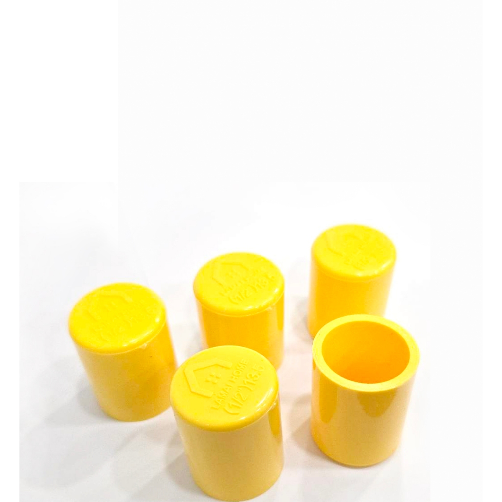 แพ็ค 50 100 ชิ้น ฝาครอบท่อ ฝาปิดท่อ ฝาอุด ขนาด 1/2