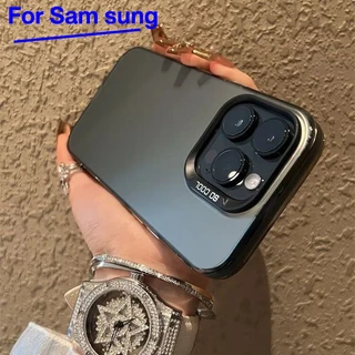 เคส Samsung A15 A16 A22 แฟชั่นเรียบง่าย A26 A05S A35 A36 A56 A55 S24 A13 A54 S23 A53 5G A04s A13 5G ป้องกันการตก เคส