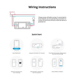 Sonoff basic R4 สวิตช์สั่งงานด้วย WiFi รุ่น Basic R4, Sonoff RF, Sonoff DR, Waterproof Box R1, R2