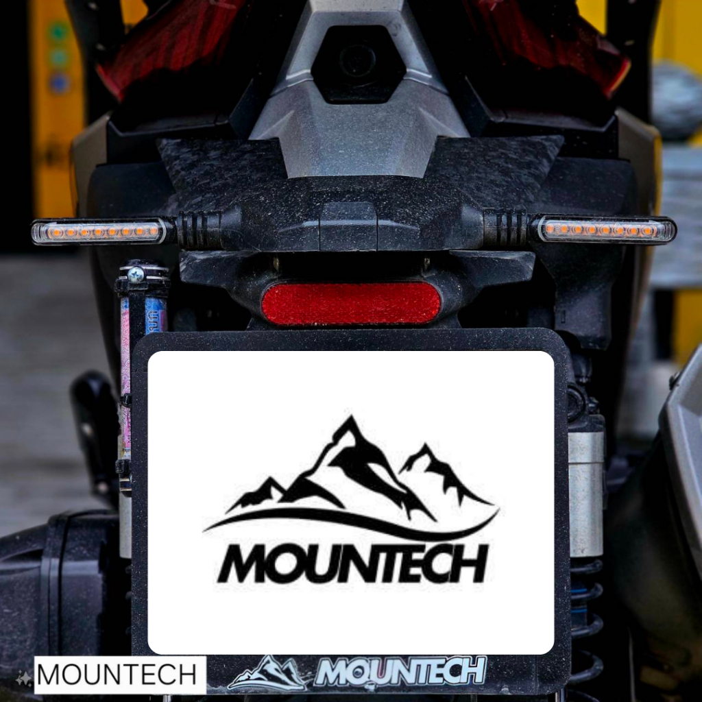 กรอบป้ายทะเบียนติดรถจักรยายนต์ ยี่ห้อ MOUNTECH