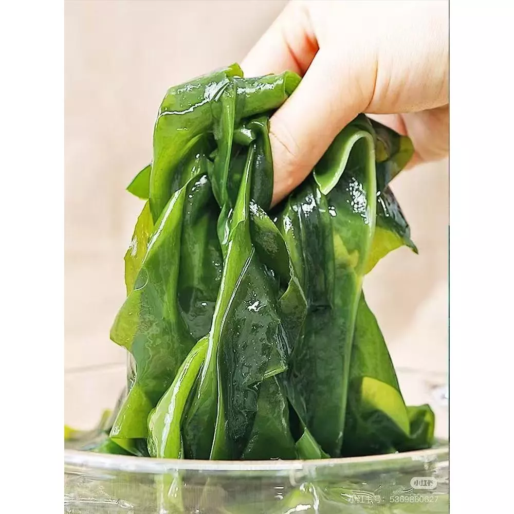 ส่งไว สาหร่ายวากาเมะ เกรดA+  สาหร่ายวากาเมะอบแห้ง  Dried Wakame Seaweed 裙带菜 건미역 thumbnail 8