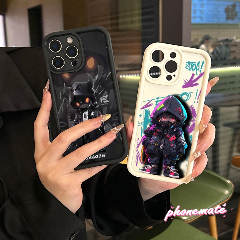 การ์ตูนเท่ซีรีส์เด็กชายเคส ที่อ่อนนุ่ม เคส  Samsung A04s/A13 A12 M12 A05s A05 A03s A02s A03 A23 A25 A35 A16