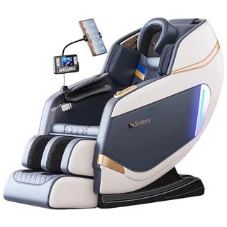 【ใหม่2026】Srabuy เก้าอี้นวดไฟฟ้ รางนวด L-Track ระบบ AIสั่งงานด้วยเสียง จอยสติ๊กควบคุมมือถือ N90 Pro Series