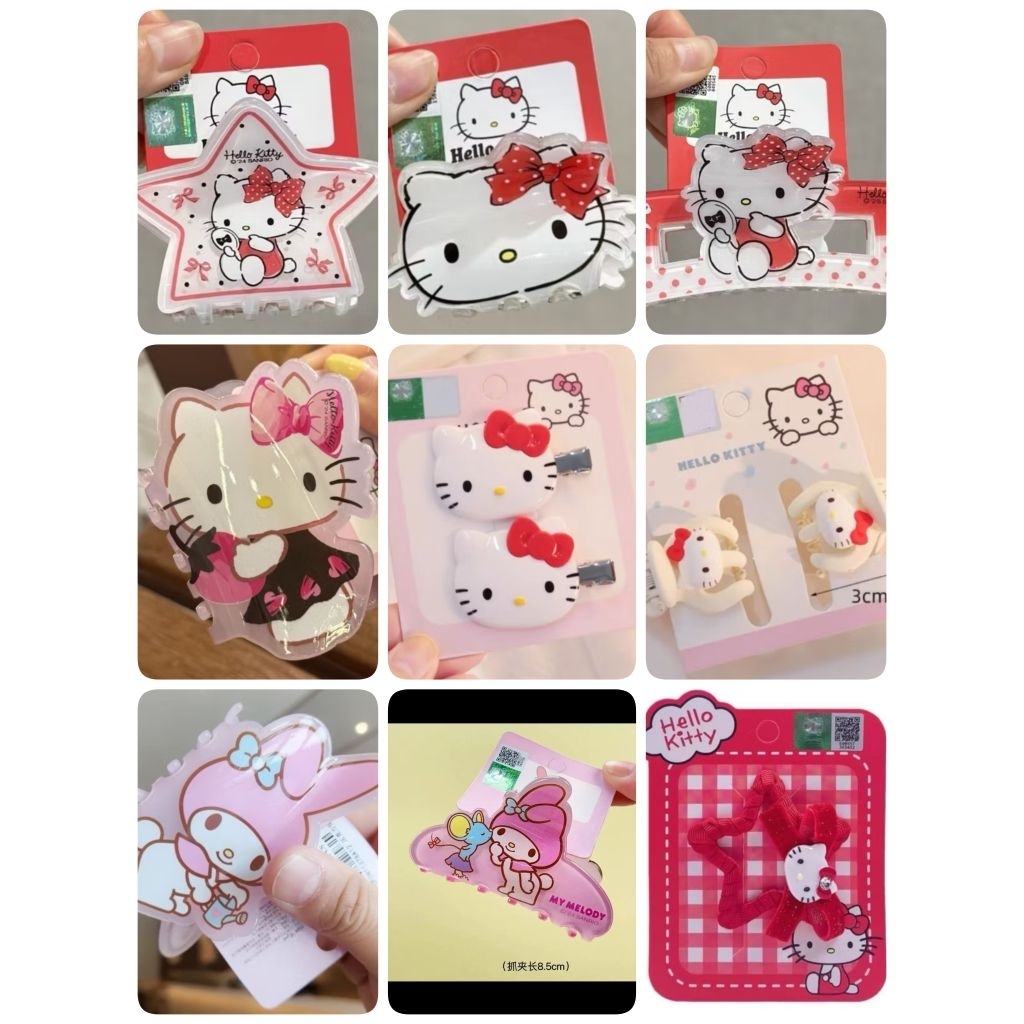 กิ๊บ​ติดผม ลิขสิทธิ์​แท้​ Sanrio​ License​ พร้อม​ส่ง​เลยค่ะ