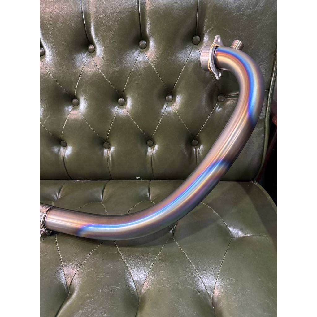 คอท่อไททาเนียม คอท่อSR400