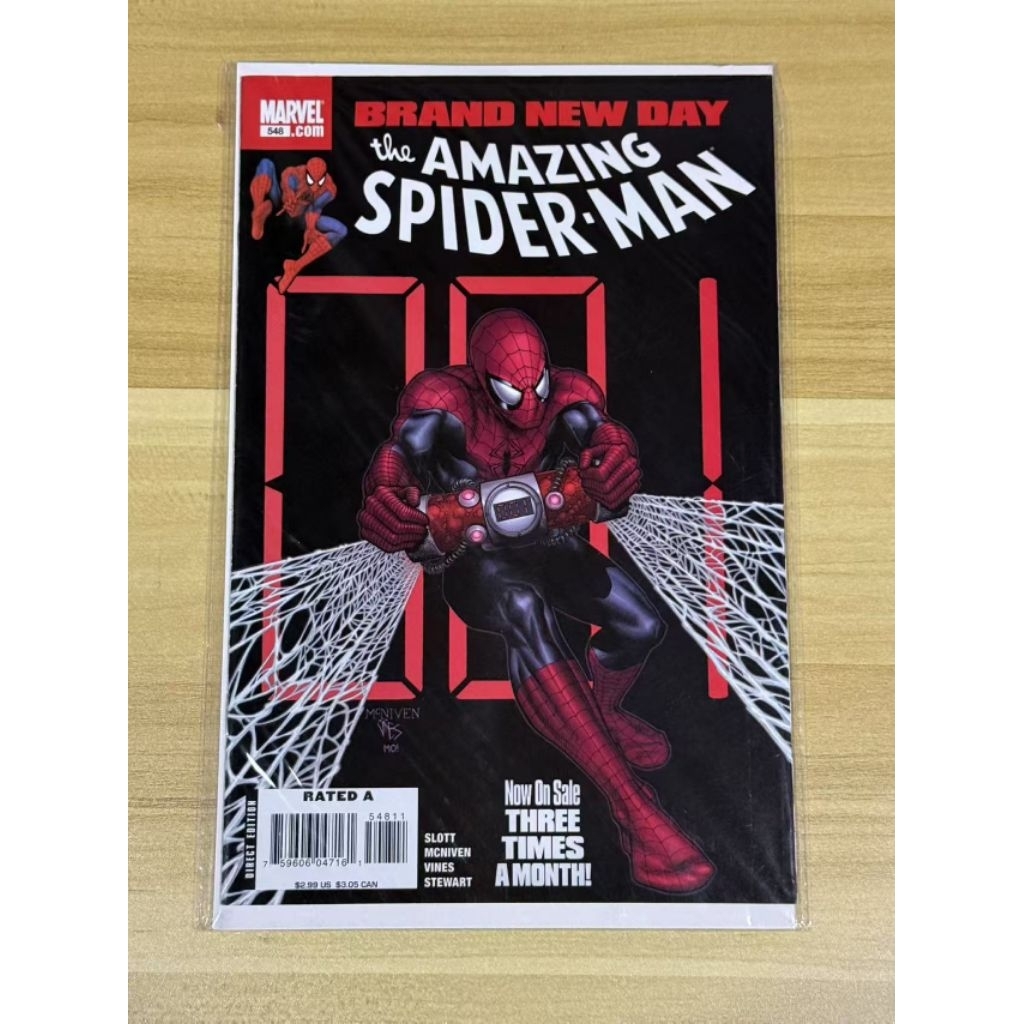 The Amazing Spider-Man #548 (2008)
📍 Key Issue: Identity Reveal of Mr. Negative (Martin Li)