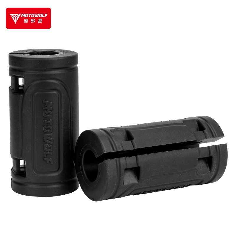 กันชนแฮนด์มอเตอร์ไซค์ MOTOWOLF กันกระแทก ป้องกันการตก ใช้กับ BMW R1200GS R1250GS