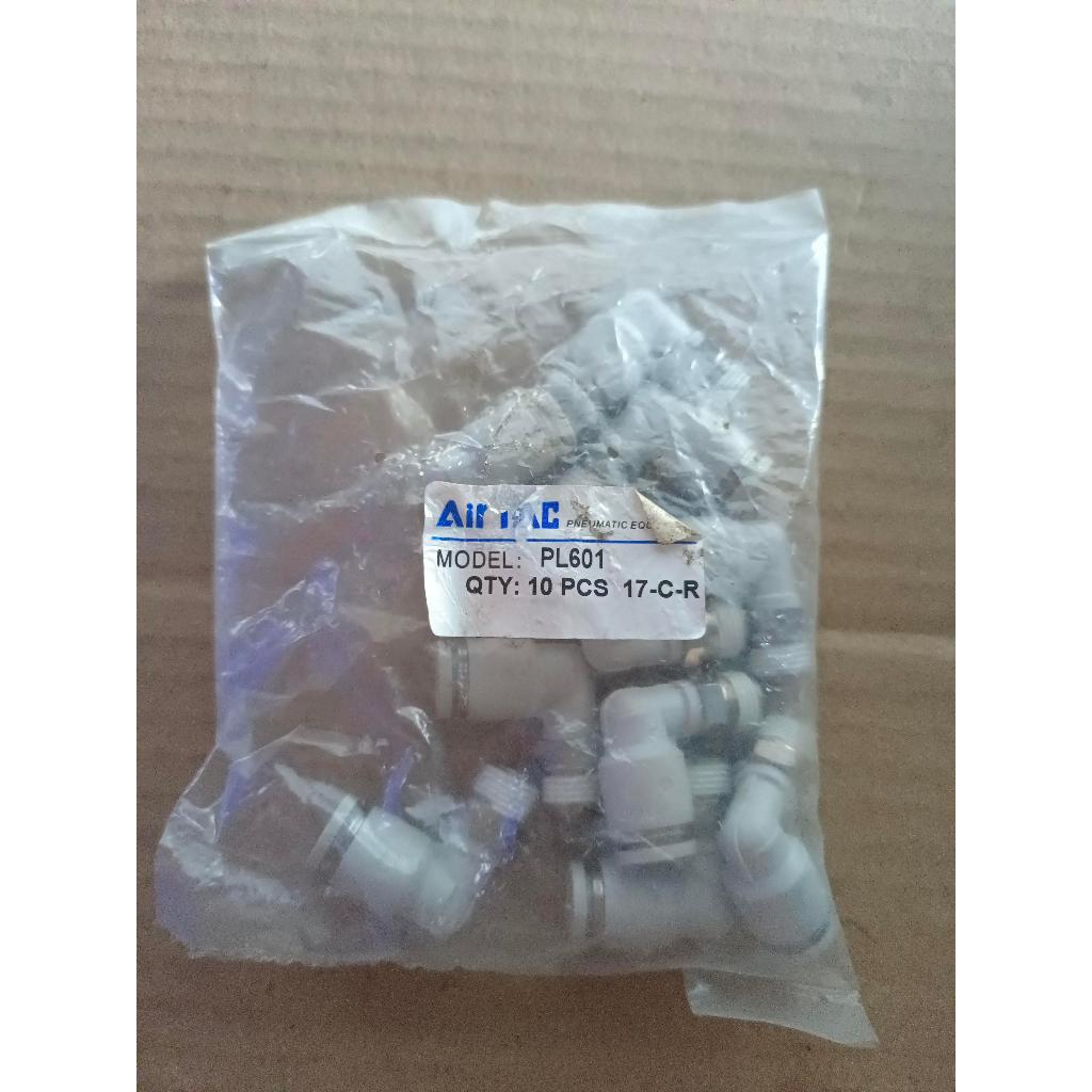 PL601 Airtac  PL: Accessories--One-touch fittings สินค้าคงเหลือ/ชิ้น = 10 (PK-G046)