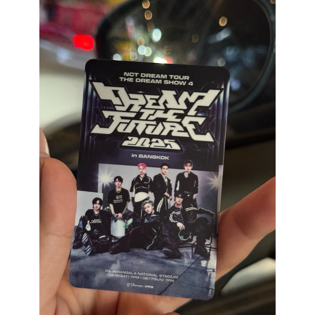 ขายบัตร/พร้อมส่ง/นัดรับกทม the dream show 4 in bkk nct dream