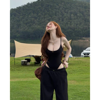 [พร้อมส่ง] ISSEY BODYSUIT เสื้อสายเดี่ยว บอดี้สูท Unigam