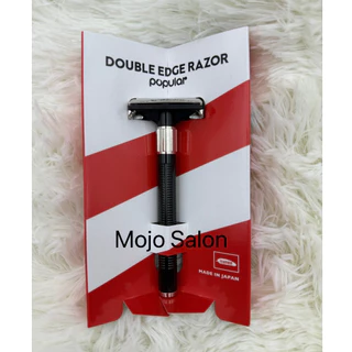 ของแท้! จากญี่ปุ่น Feather Double Edge Razor ใบมีดขนนก ทำจากญี่ปุ่น ใบมีดหมุนได้ เปลี่ยนใบมีดได้สองคม สเตนเลสสตีล