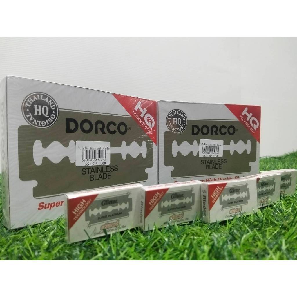 DORCO/Glittor กลิเตอร์ ใบมีดโกน สำหรับช่าง สำหรับโกนหนวด 100เล่ม/กล่อง #ส่งด่วนจากไทย ถึงไวแน่นอน# ราคา ถูกที่สุด ดีลบีเคเค แกลเลอรีภาพที่ 2