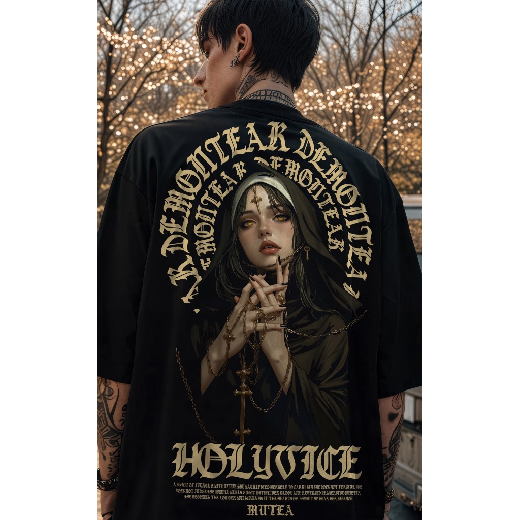 เสื้อ DemonTear " HOLYVICE "