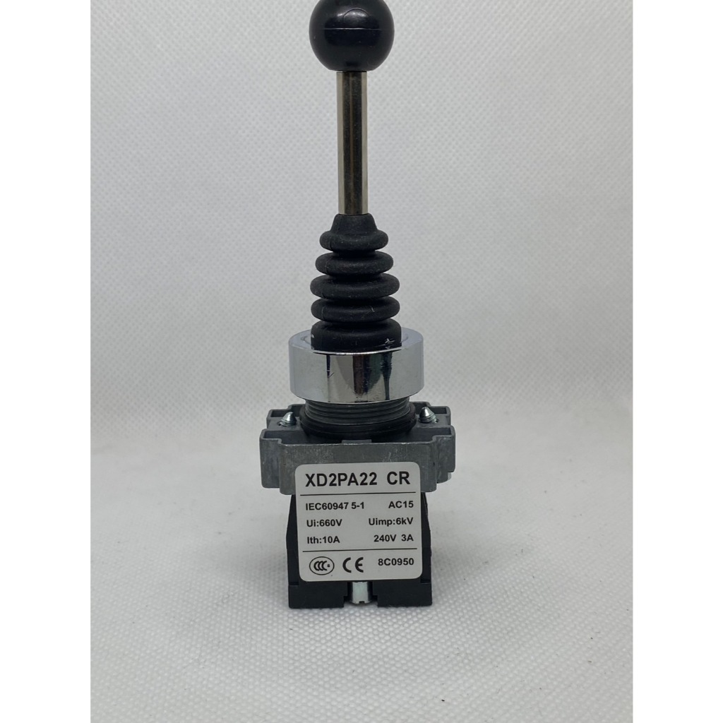 XD2PA22 CR JOYSTICK CONTROLLER สวิตซ์โยก 2ทาง ขึ้น-ลงแบบสปิงเด้งกลับ คอ 22มิล