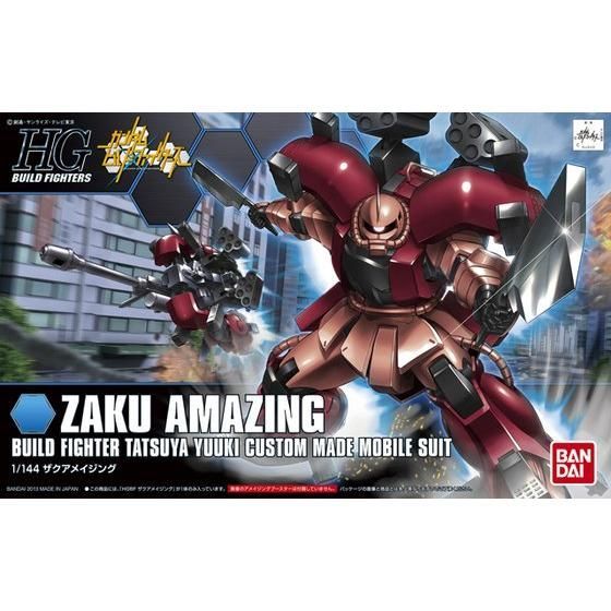 BANDAI HGBF 1/144 Zaku amazing พร้อมจัดส่ง