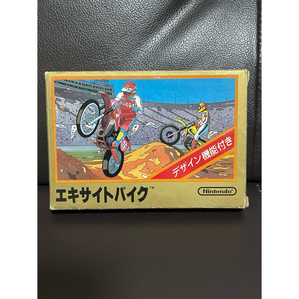 Excitebike ตลับแท้ fc ตลับเกม