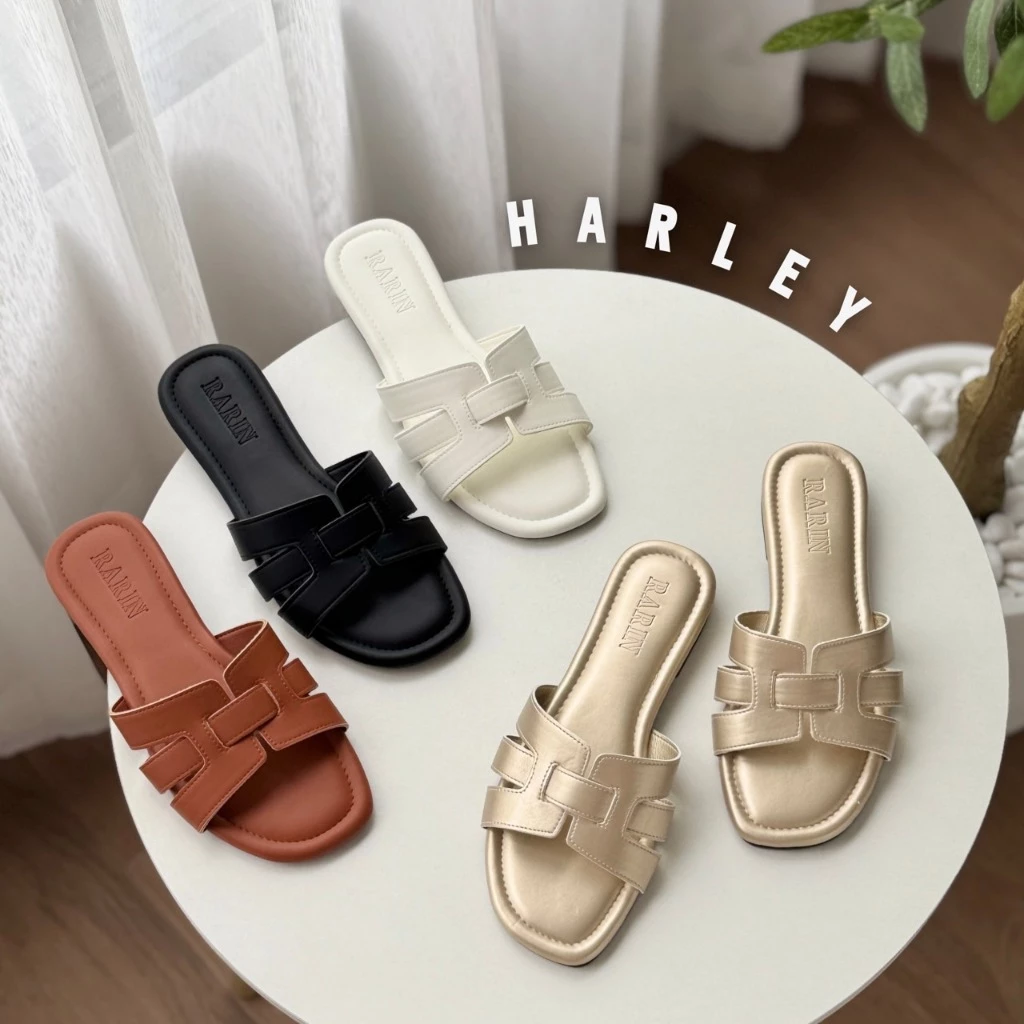 Rarin รุ่น [ Harley ] 36 - 41 รองเท้าแตะใส่สบาย สไตล์คนสวย