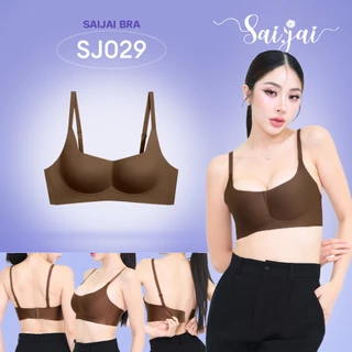 Saijai SJ029 New Arrival บราไร้โครง เสื้อในไร้ตะเข็บ เก็บเนื้อได้ดี ไร้ขอบเรียบเนียน สวมใส่สบาย