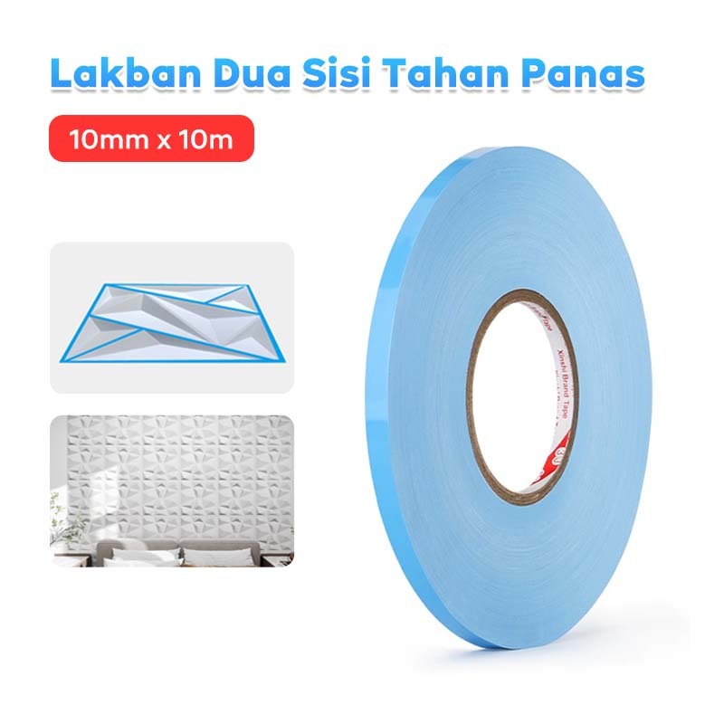 เทปกาวสองหน้าความหนืดสูงแบบบางพิเศษ/เทปกาวสองหน้านาโน 10มม. x 10ม.