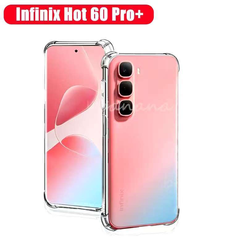 Infinix Hot 70/Infinix Hot60 5G/Infinix Hot 60iเคสใสกันกระแทกแบบคลุมกล้องInfinix Hot 60 Pro/Infinix 