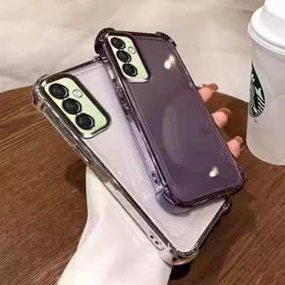 เคสใส กันกระแทก สำหรับSamsung A27 A37 A57 A14 A15 A25 S25FE A07 A17 S24FE A05S A54 A55 A06 A16 A26 A36 A56กันเลนส์กล้อง