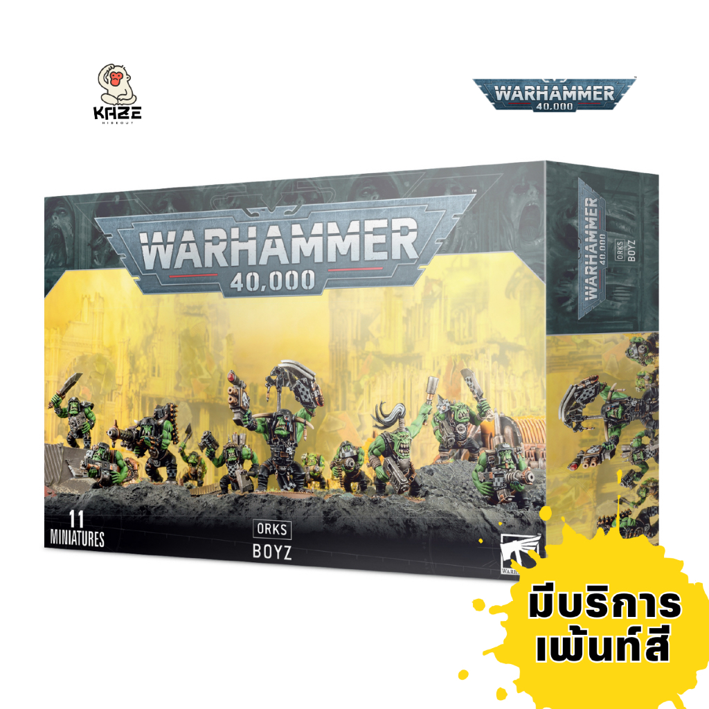 WARHAMMER 40K: ORKS: BOYZ