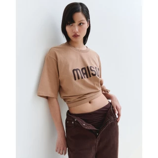 maison KEEPS | The Oversized Ink Logo Tee | Unisex | เสื้อยืด ทรง oversized ผ้านุ่มพิเศษ | มีให้เลือก 5 Size
