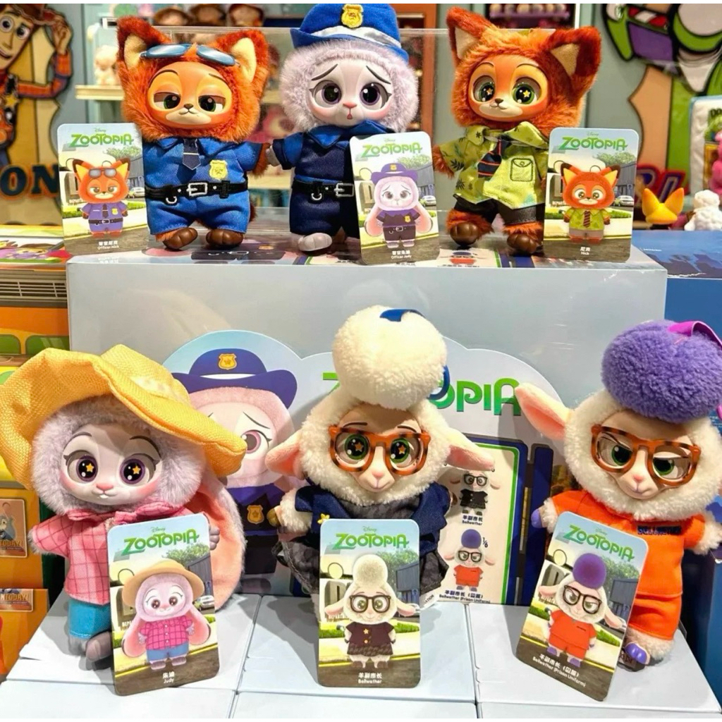 กล่องสุ่ม Disney Zootopia ของ MINISO