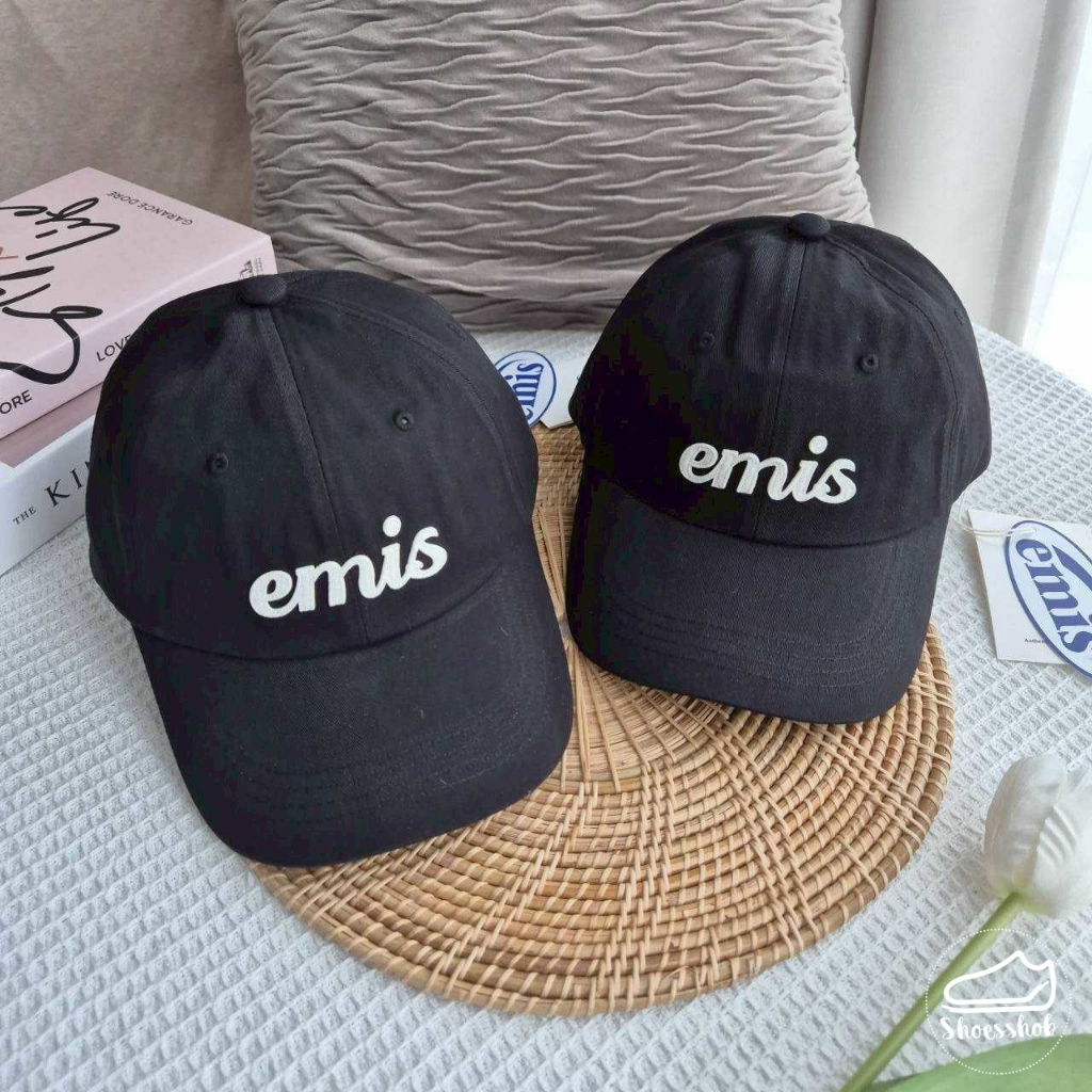 ของแท้ 💯% พร้อมส่ง หมวก emis APPLIQUE BALL CAP