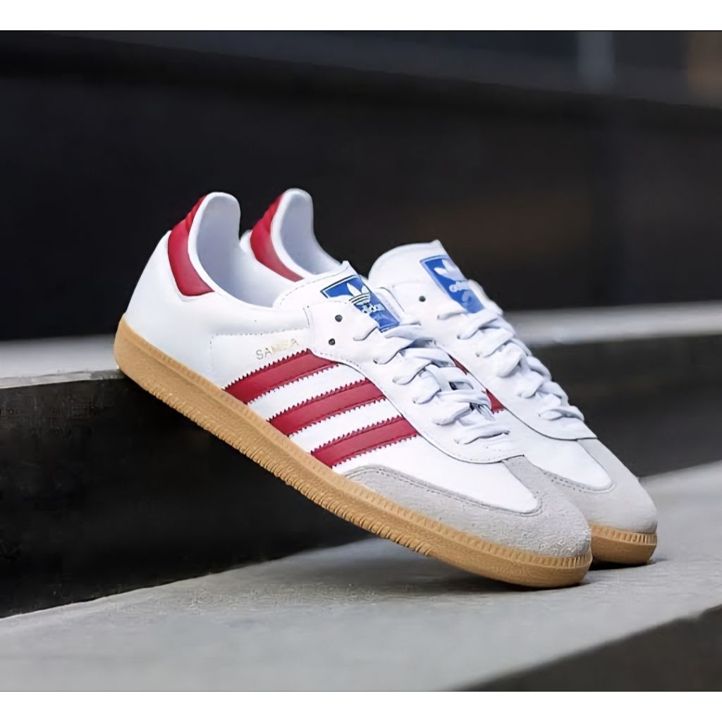 ADIDAS SAMBA OG ขาวแดง ของแท้💯