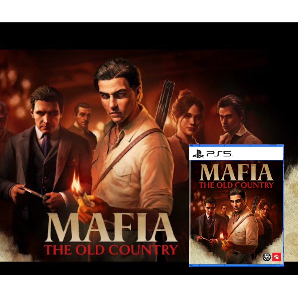 (พร้อมส่ง)PS5 🐔 Mafia: The Old Country (Zone 3,Asia)