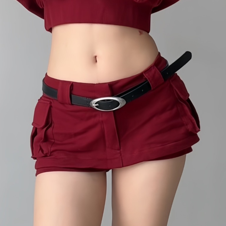 WARM WEARS Tammy Skirt กระโปรงสั้นทรงเอวต่ำ มีซับใน ผ้า French Terry พร้อมกระเป๋าข้าง มี 3 สี