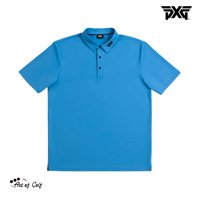 เสื้อโปโล PXG Men's Athletic Fit BP Signature Polo - Blue