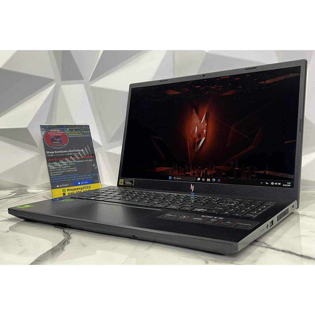 Acer Nitro V 15 ANV15-51-578S มือสองประกันศูนย์ 25-03-2027 RTX 2050 4Gb