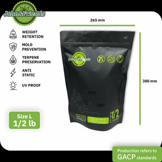 ถุงบ่ม John&Friends Curing Bag [Size L] (226g) 20 ชิ้น รักษา…