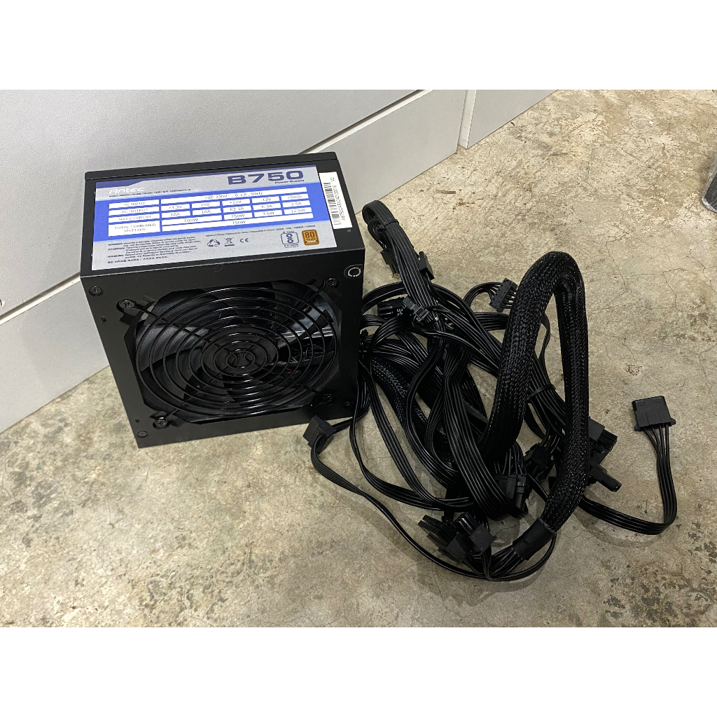 🌟Power supply 750W 80+ Antec B750 มือสองประกันเหลือ🖥️✅