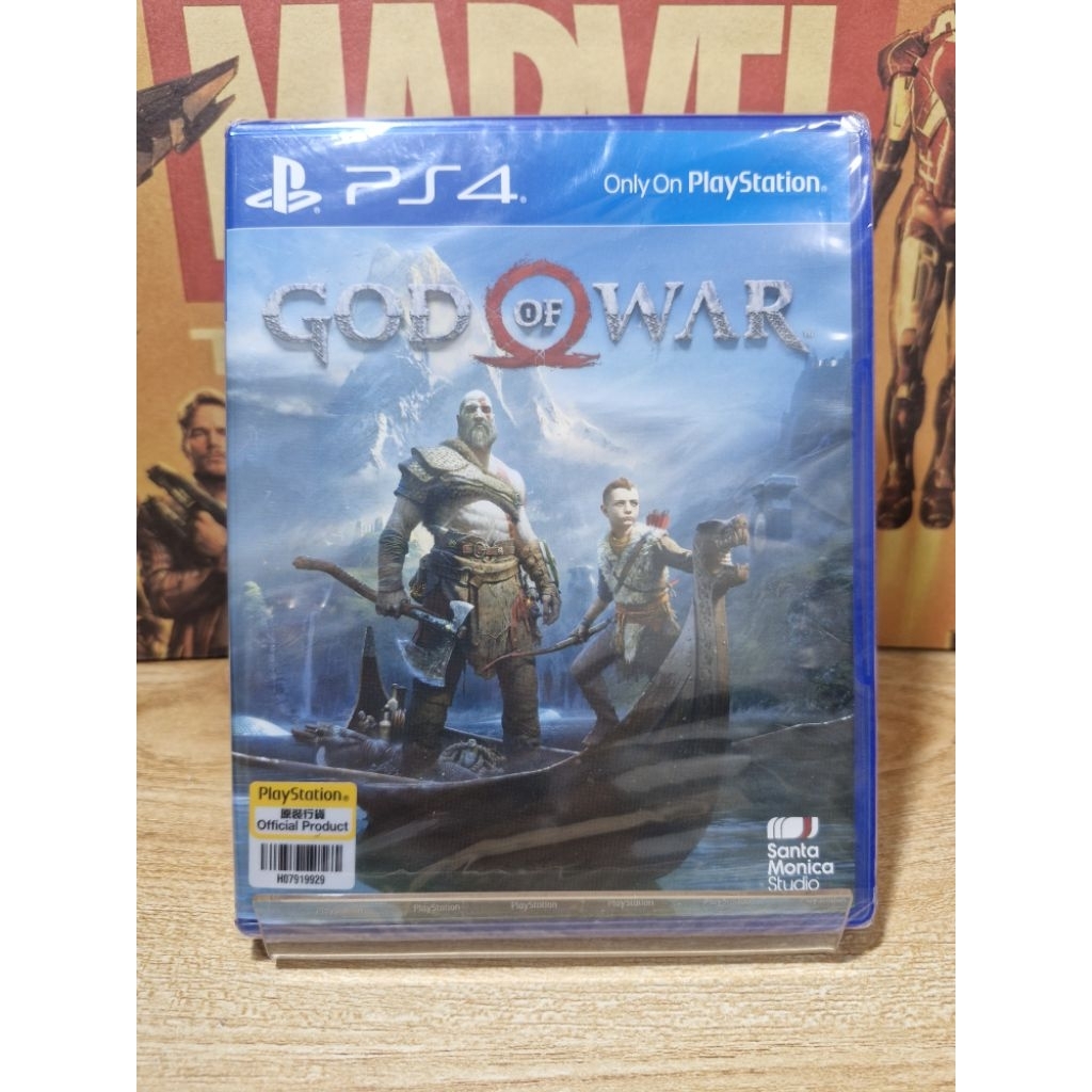 แผ่นเกมส์PlayStation 4 (PS4)  เกม God of war และ God of War 3 remastered ของใหม่มือ 1