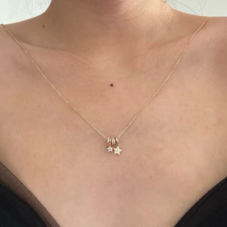 TROPHIES.CO - Twinkle Garden necklace ‘TROPHIES.CO'S SIGNATURE’ (gold/silver/rosegold) สร้อยคอดาว สร้อยคอจี้ดาว