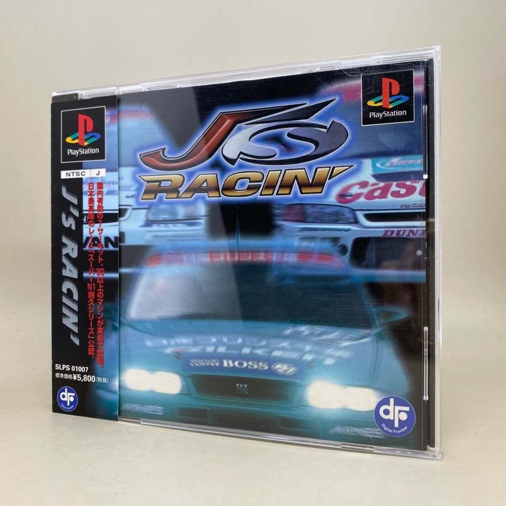 (Spine) J's Racin' (PS1) | PlayStation Original CD Game Japan | Japanese | สินค้าแท้ มือสอง ใช้งานปก