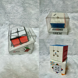 รูบิค 2*2-3*3รูบิคแม่เหล็ก ลื่นๆ ของเล่นเสริมพัฒนาการ Monste…