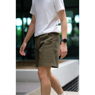 Bunker.clothes กางเกงขาสั้น ลายเส้นกระเป๋า ทรงหลวม ขากว้าง ผ้าพรีเมี่ยม ใส่สบาย เอวยางยืดรุ่น TC-404