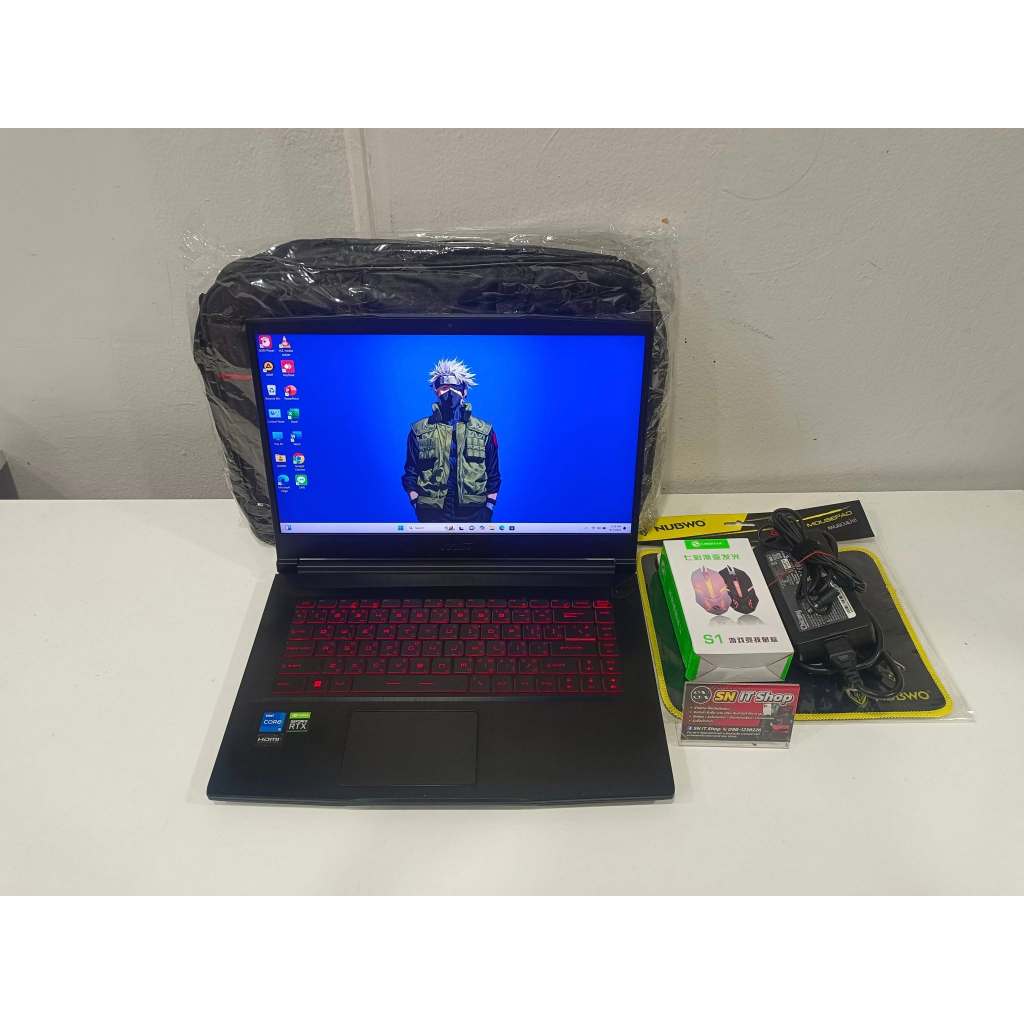 MSI GF63 Thin 11UC-877TH สเปค Intel Core i5-11400H RAM 16 GB SSD SATA 500 GB  NVIDIA GeForce RTX 305