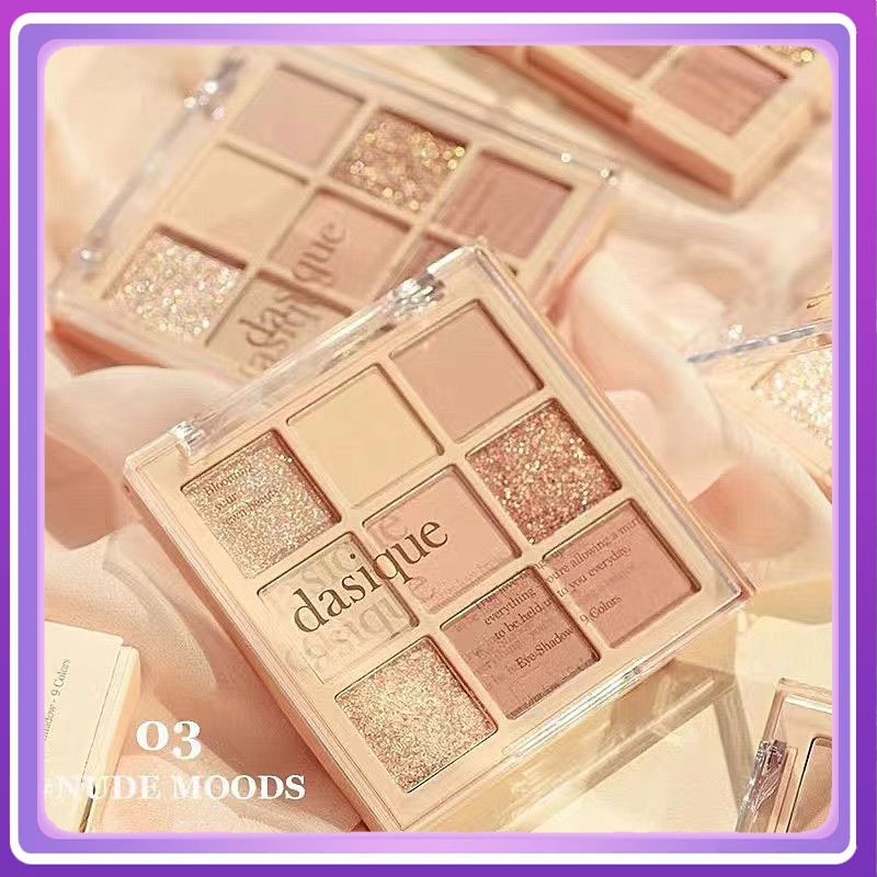 อายแชโดว์💗Dasique Shadow Palette #03💐9 color eyeshadow palette