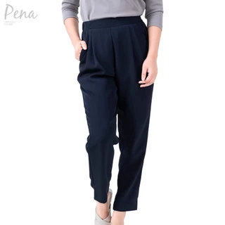 Pena house กางเกงขายาว สม็อคหลัง สีพื้น PSPL002