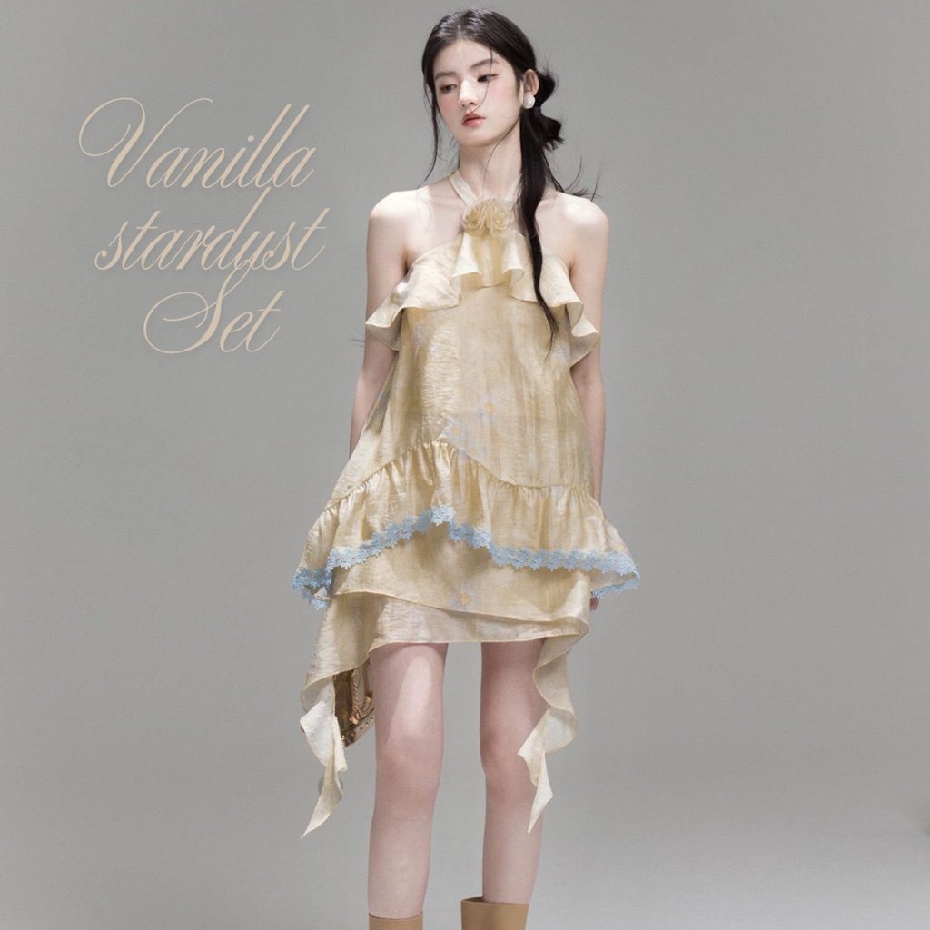 on.december25 เสื้อ + กระโปรง vanilla stardust