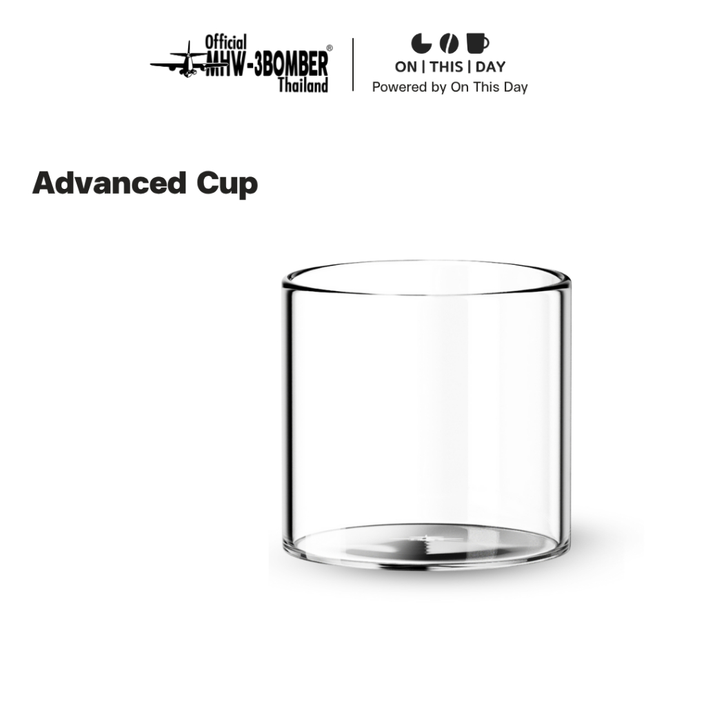 MHW-3BOMBER Advanced Cup แก้วกาแฟ Dirty ลาเต้ เอสเย็น อเมริกาโน่ ชา น้ำผลไม้ เหมาะสำหรับเมนูเย็น