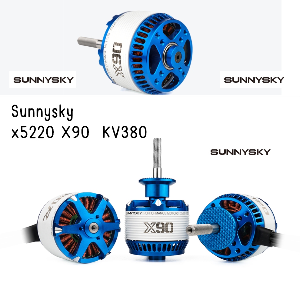 มอเตอร์ Motor Sunnysky X5220-III 380KV X90