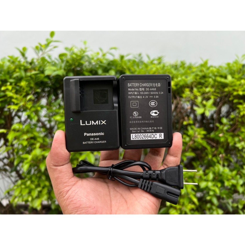 แท่นชาร์จ รางชาร์จ DE-A46B สำหรับชาร์จแบต CGA-S007 CGA-S007A CGA-S007A/1B CGA-S007E CGR-S007 DMW-BCD