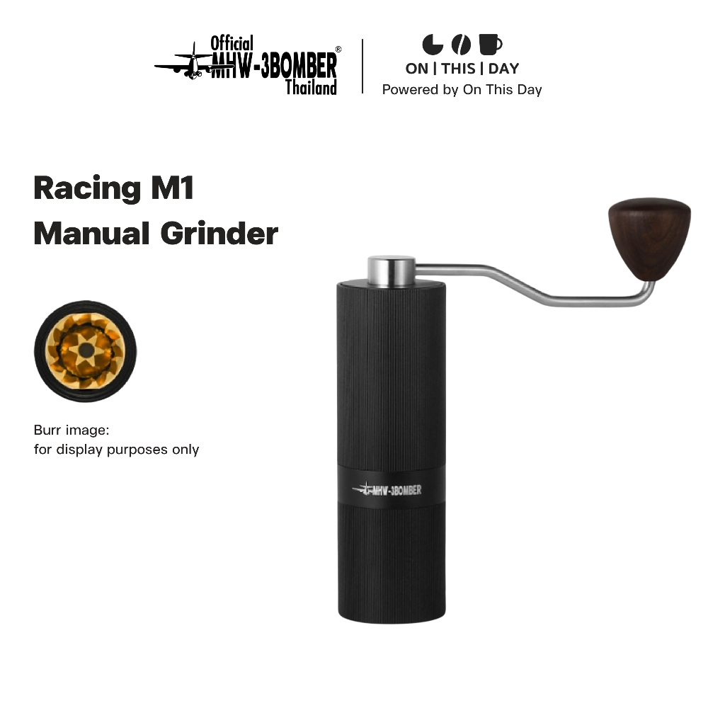 MHW-3BOMBER Racing M1 Manual Grinder เครื่องบดกาแฟมือหมุน