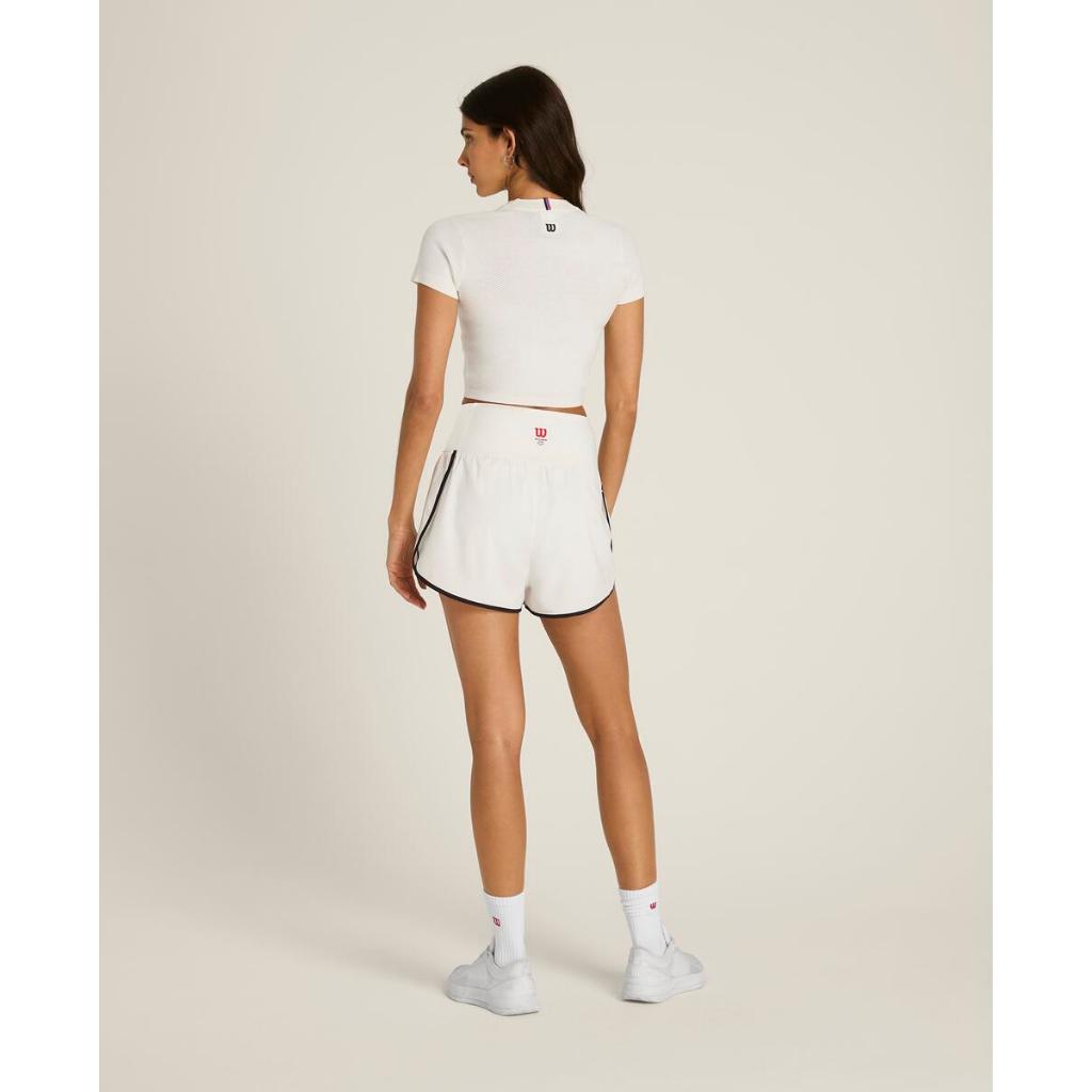 Wilson Women PEYTON KNIT TEE เสื้อยืดผู้หญิง WW00559531GYC Official Store — صورة 6